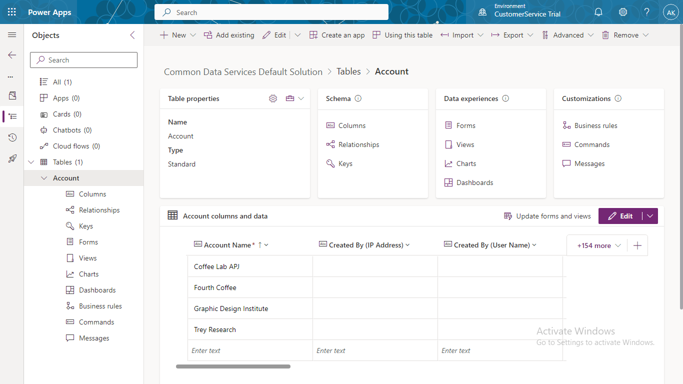 Business-centric customization